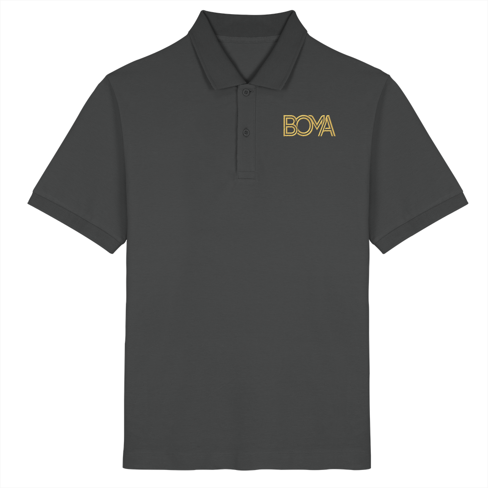 BOMA Signature Polo – Massiver Stoff für echte Macher - Organic Poloshirt – Bild 2