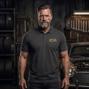 BOMA Signature Polo – Massiver Stoff für echte Macher - Organic Poloshirt